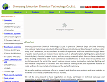 Tablet Screenshot of itgcchem.com